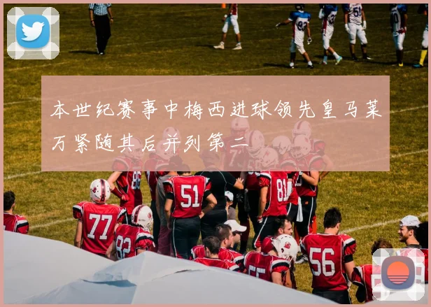 本世纪赛事中梅西进球领先皇马莱万紧随其后并列第二